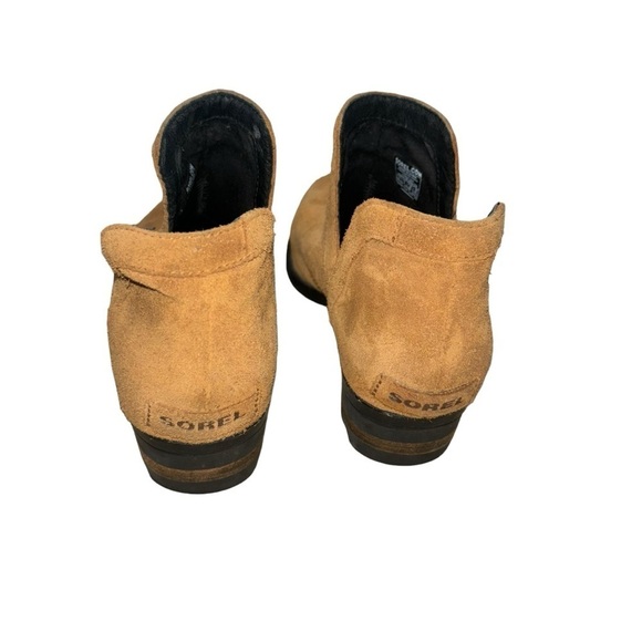 Sorel Women's Size 8  Lolla Cut-Out Ankle Booties Suede Upper Brown Bohemian - Picture 6 of 9
